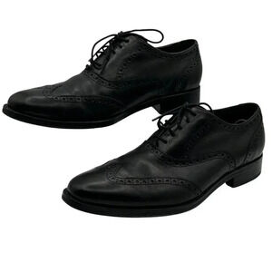 Cole Haan Air Madison Wingtip Oxford Mens 10.5 Dress Shoe Black C10145 Timeless